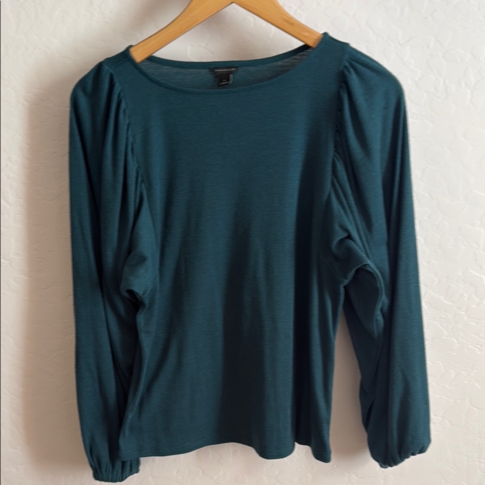 Teal Long Sleeve Women's Top